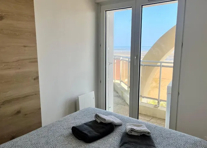 Mettons Les Voiles - Appt Vue Avec Loggia Lejlighed Bernières-sur-Mer